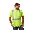 Ariat Men's Rebar Hi-Vis ANSI T-Shirt - Yellow - Lenny's Shoe & Apparel