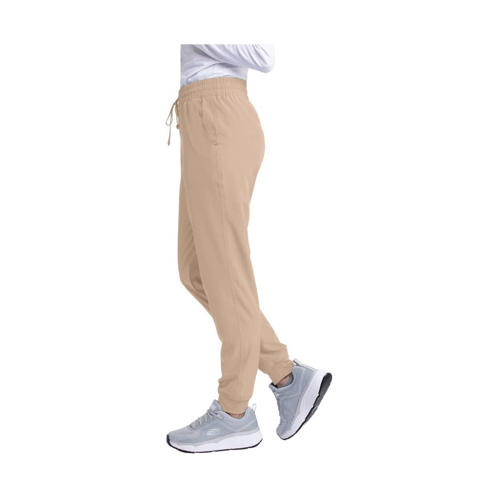 Barco Women's Theory Jogger Scrub Pant - New Khaki - Lenny's Shoe & Apparel