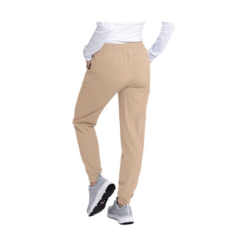 Barco Women's Theory Jogger Scrub Pant - New Khaki - Lenny's Shoe & Apparel