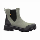 Bogs Women's Holly Chelsea Leather Rain Boot - Green Ash - Lenny's Shoe & Apparel