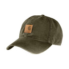 Carhartt Canvas Cap - Army Green - Lenny's Shoe & Apparel