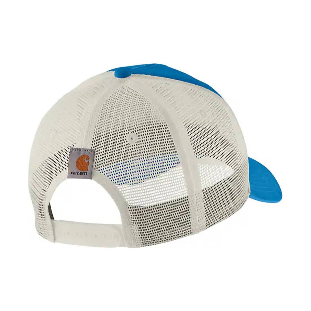 Carhartt Canvas Mesh Back Fish Graphic Cap - Azure Blue - Lenny's Shoe & Apparel