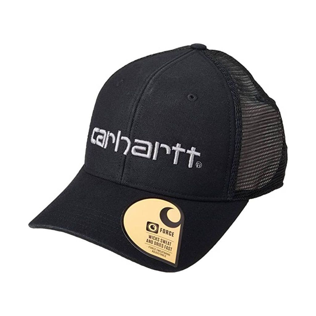 Carhartt Canvas Mesh Cap - Black - Lenny's Shoe & Apparel