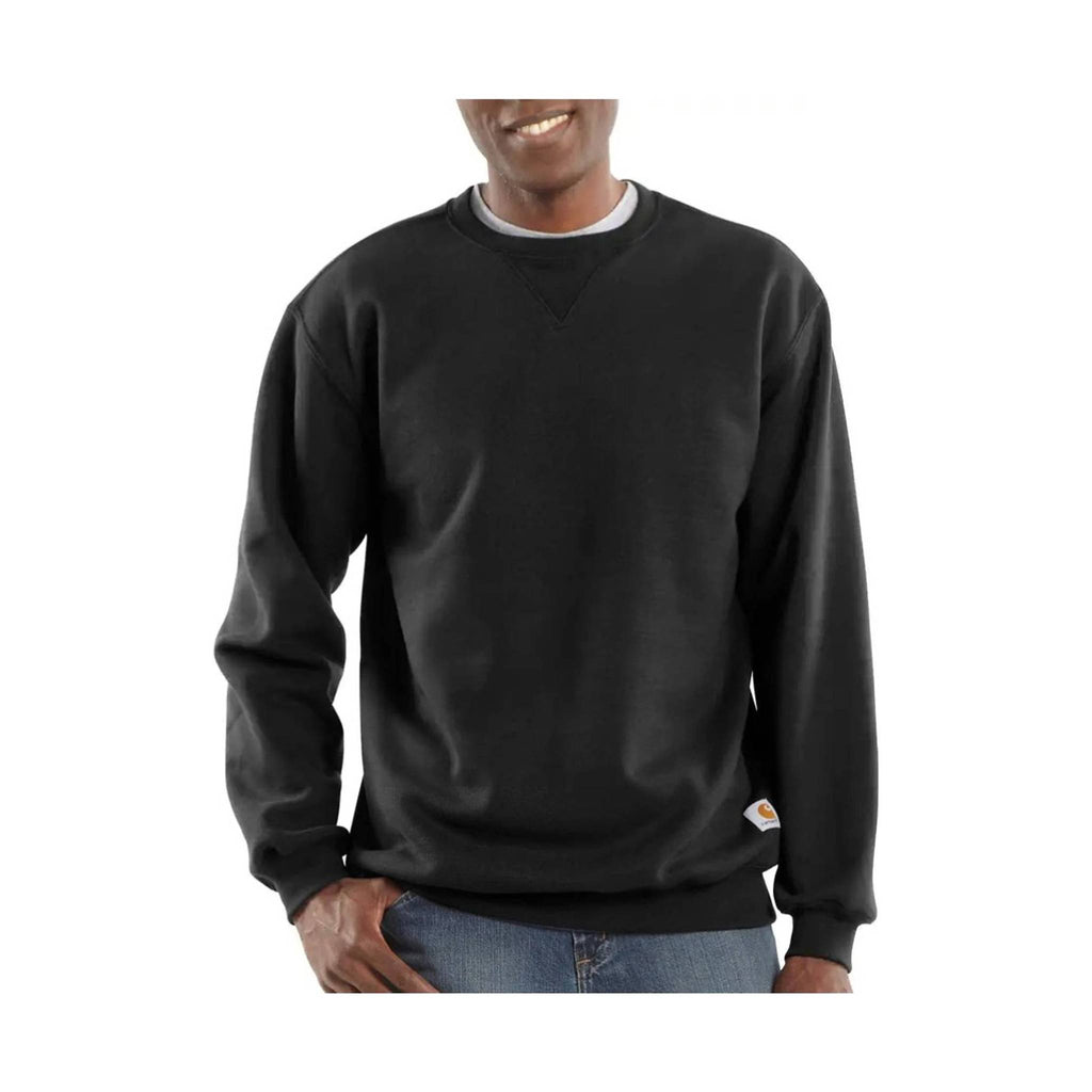 Carhartt Men's Midweight Crewneck Sweatshirt - Black - Lenny's Shoe & Apparel