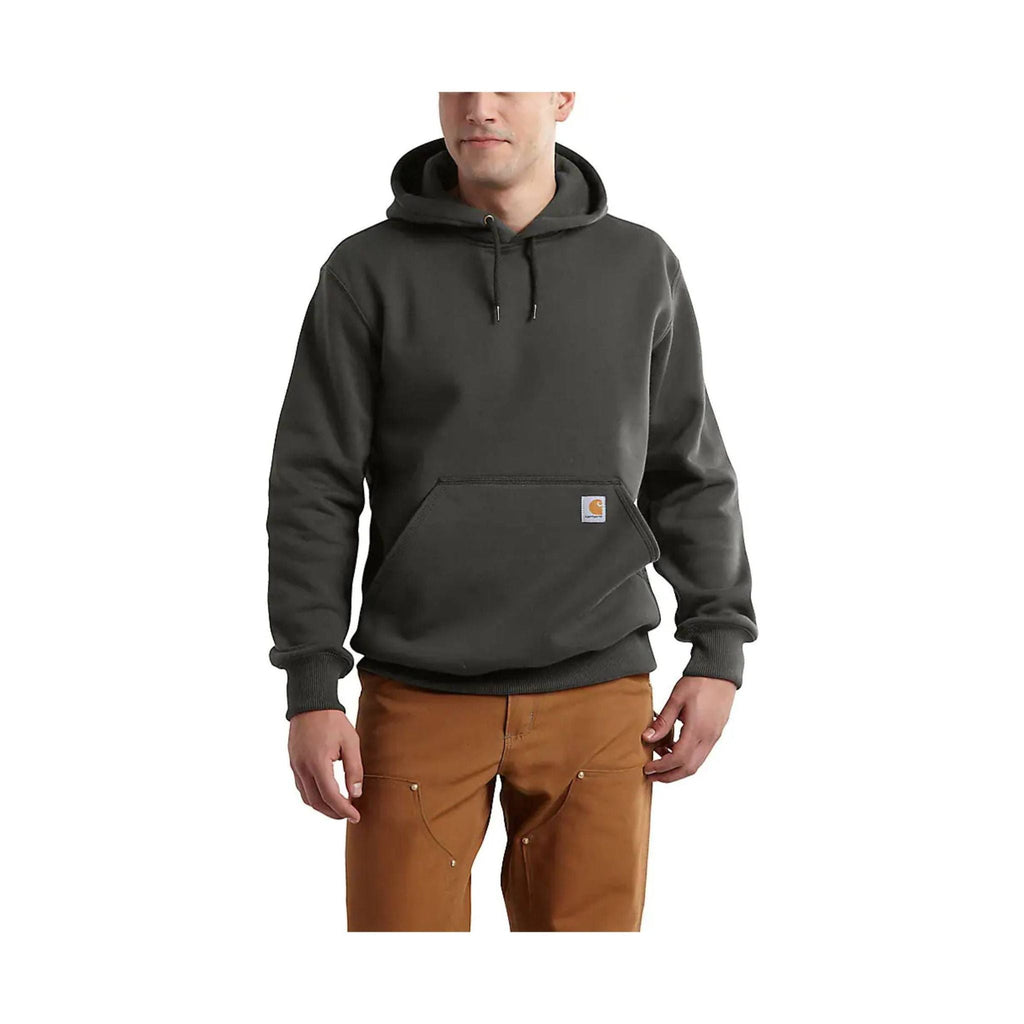 Carhartt Men's Rain Defender Loose Fit Heavyweight Hoodie - Peat - Lenny's Shoe & Apparel