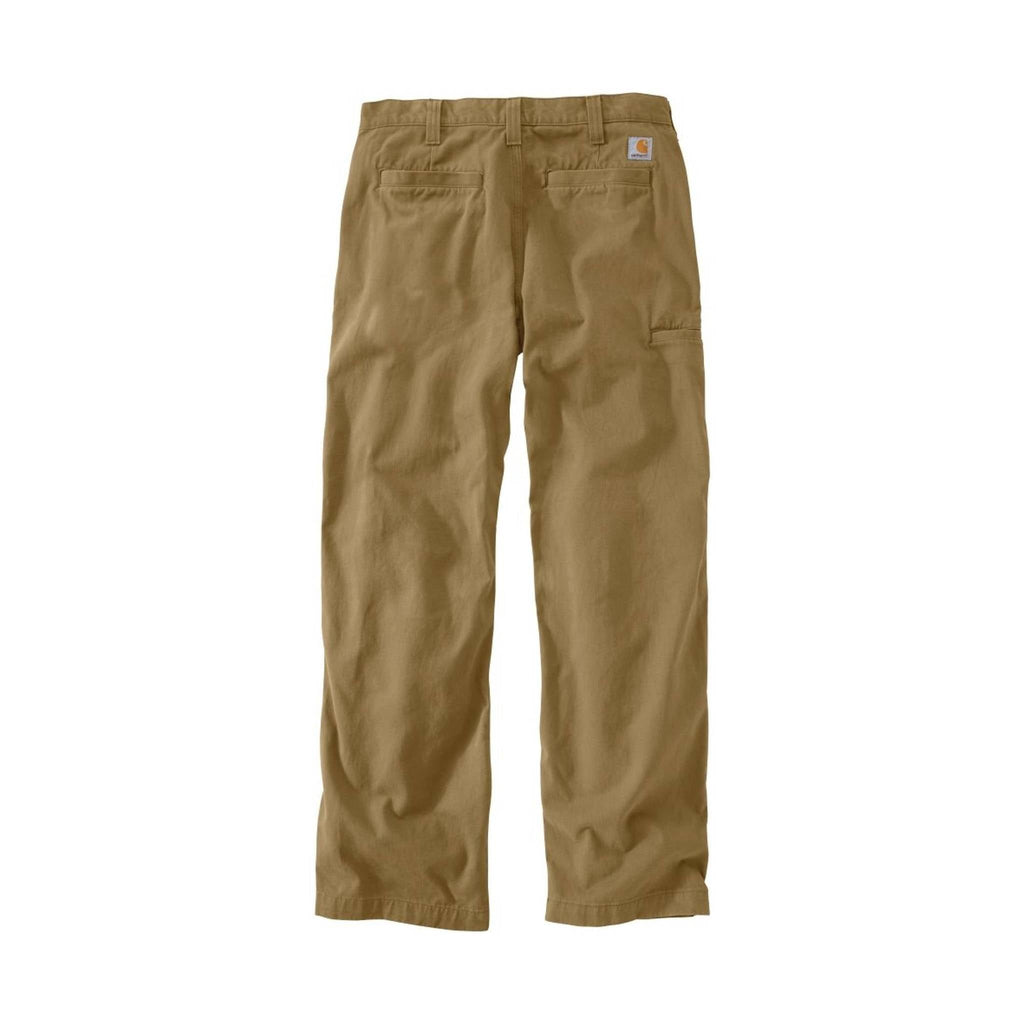 Carhartt Men's Rugged Work Khaki Relaxed Fit - Dark Khaki - Lenny's Shoe & Apparel