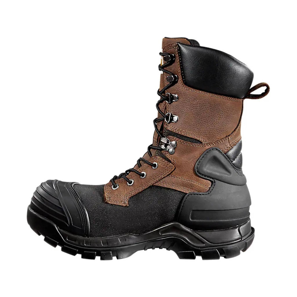 Carhartt Men's Yukon Pac Waterproof Insulated 10" Composite Toe Work Boot - Brown - Lenny's Shoe & Apparel