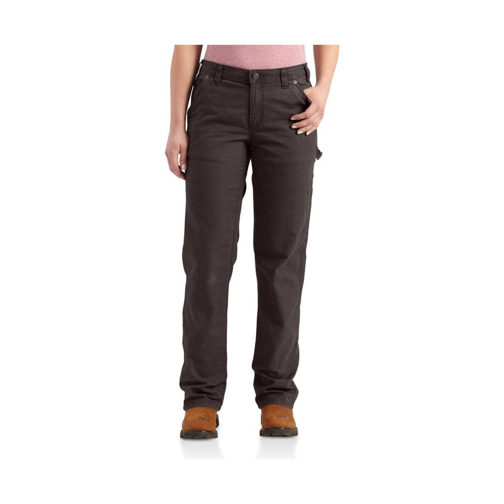 Carhartt Women's Original Fit Crawford Pant - Dark Brown - Lenny's Shoe & Apparel