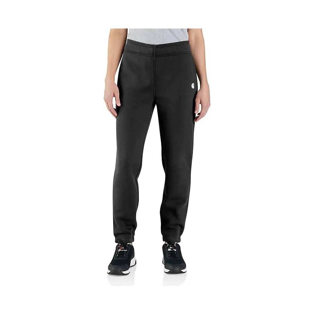 Carhartt Women's Relaxed Fit Sweatpants - Black - Lenny's Shoe & Apparel