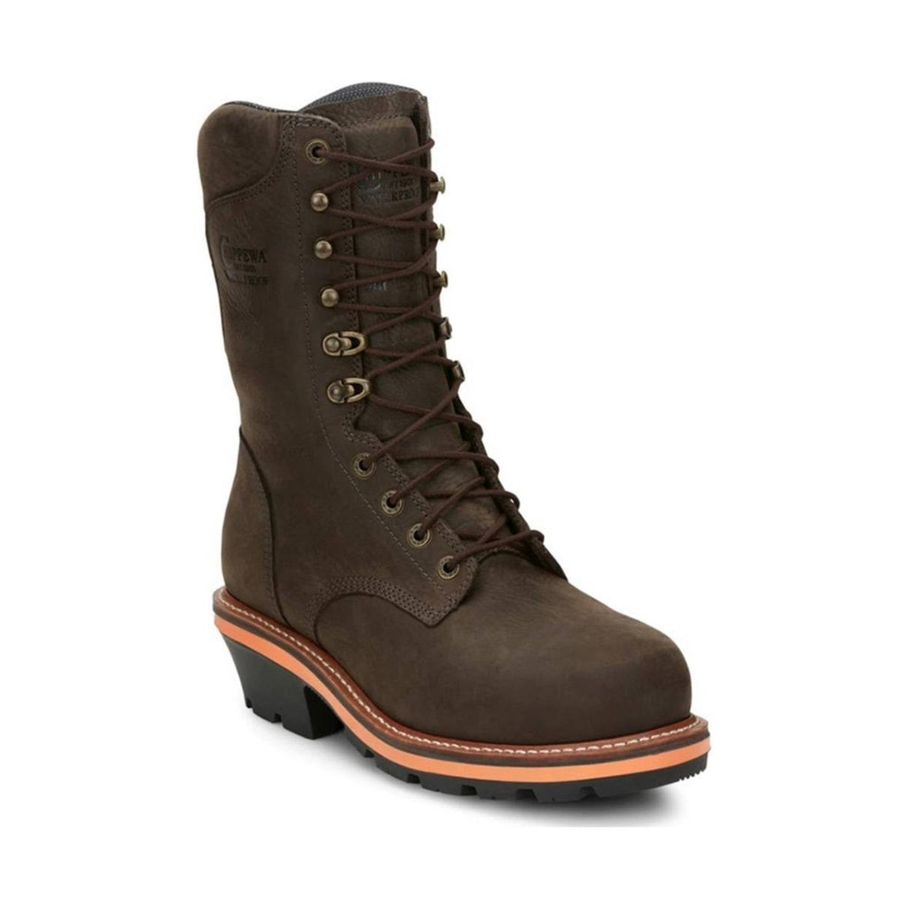 Chippewa Men's 10" Thunderstruck Composite Toe Logger - Brown - Lenny's Shoe & Apparel