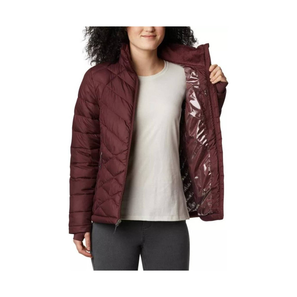 Columbia Women's Heavenly Jacket - Malbec - Lenny's Shoe & Apparel