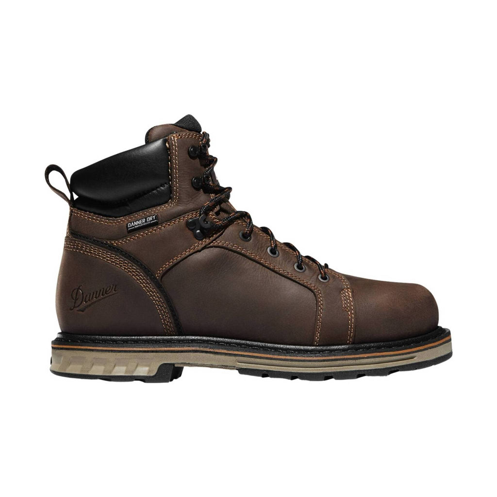 Danner Men's Steel Yard 6 Inch 400G Steel Toe Work Boot - Brown - Lenny's Shoe & Apparel