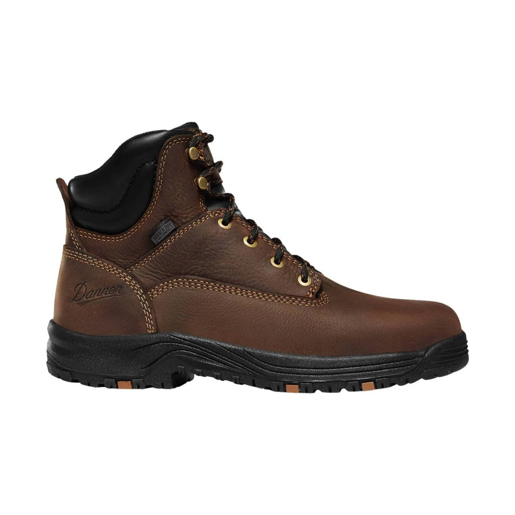 Danner Women's Caliper 5 Inch Aluminum Toe Work Boot - Brown Leather - Lenny's Shoe & Apparel