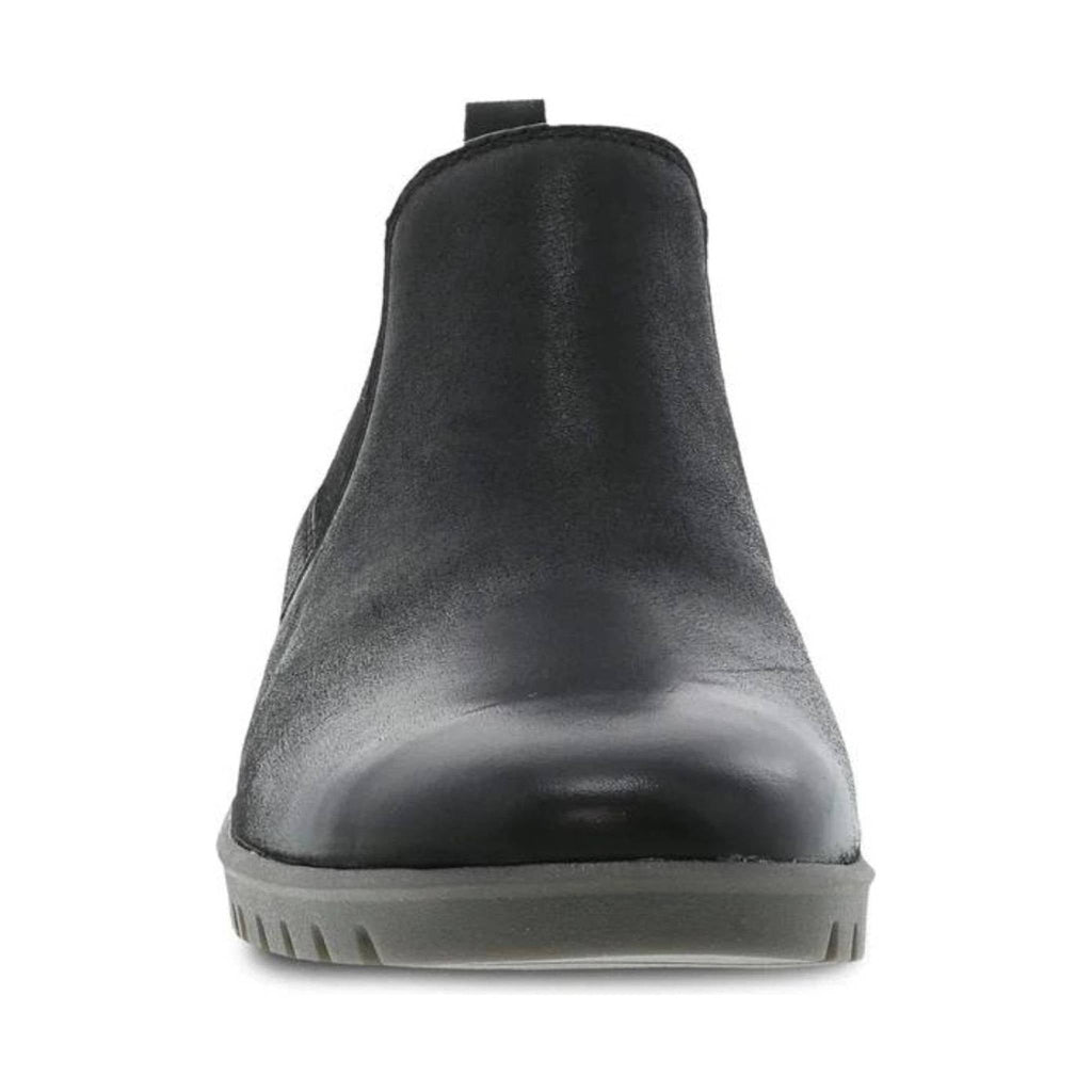 Dansko Women's Louisa Bootie - Black Burnished Calf - Lenny's Shoe & Apparel