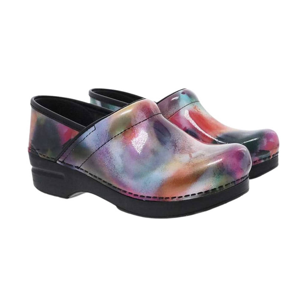 Dansko Women's Professional - Spray Paint Patent - Lenny's Shoe & Apparel