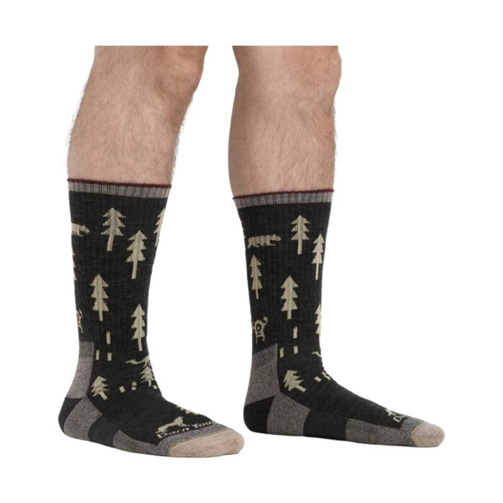 Darn Tough Vermont Men's ABC Boot Midweight Hiking Sock - Black - Lenny's Shoe & Apparel