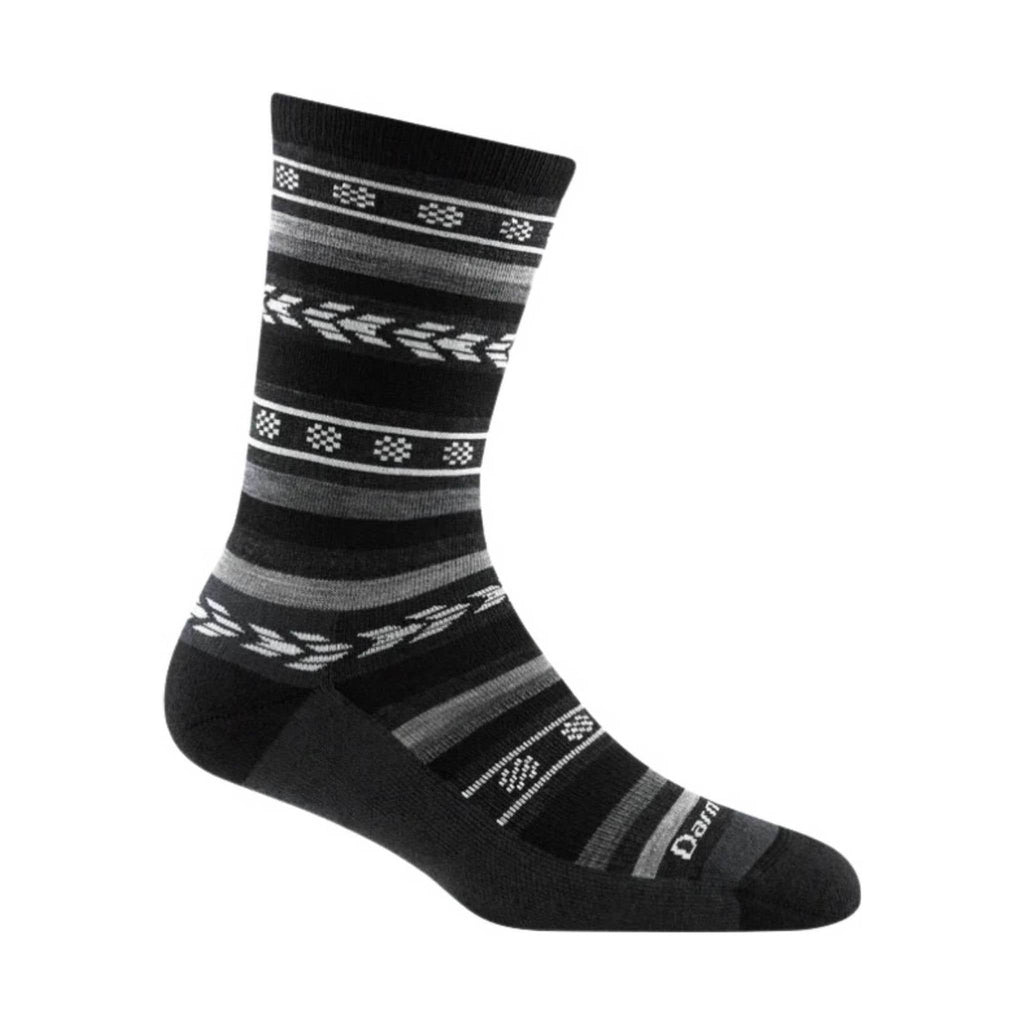 Darn Tough Vermont Women's Bronwyn Crew Lightweight Lifestyle Sock - Black - Lenny's Shoe & Apparel