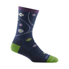 Darn Tough Vermont Women's Garden Lightweight Lifestyle Crew - Bellflower - Lenny's Shoe & Apparel