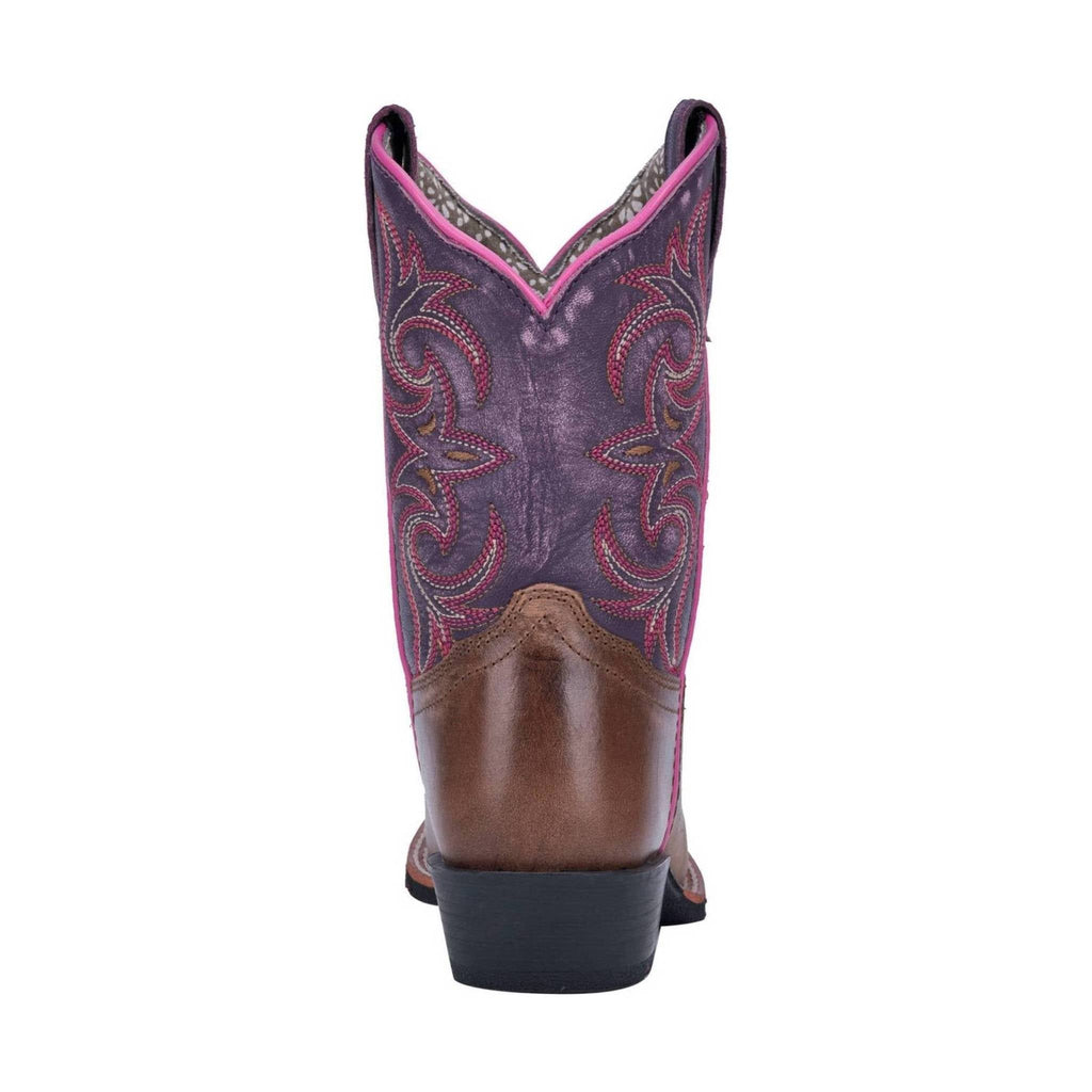 Dingo Kids' Majesty Boot - Tan Purple - Lenny's Shoe & Apparel