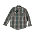 Filson Men's Washed Feather Cloth Shirt - Balsam Green - Lenny's Shoe & Apparel