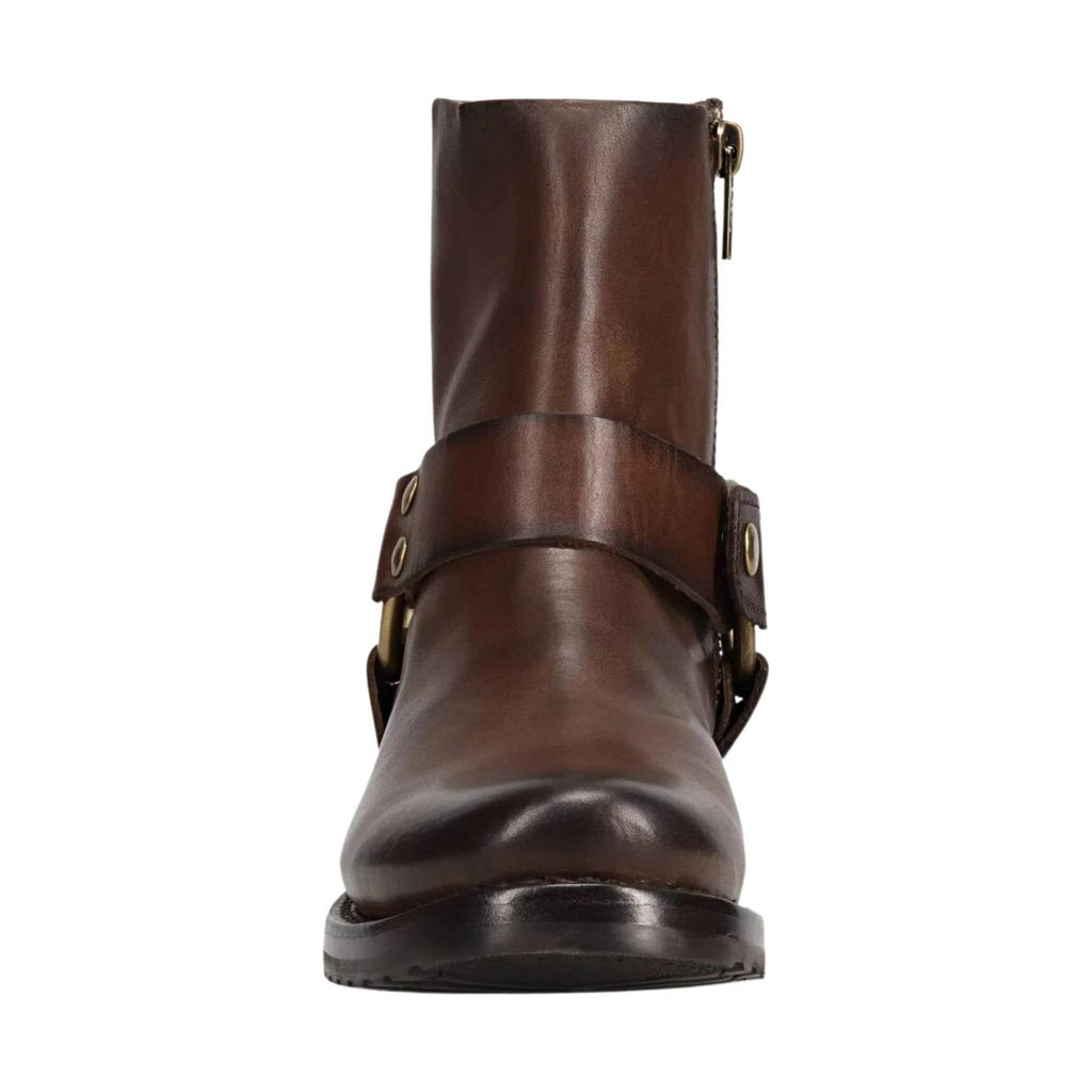 Frye Women's Veronica Harness Short Bootie - Chocolate - Lenny's Shoe & Apparel