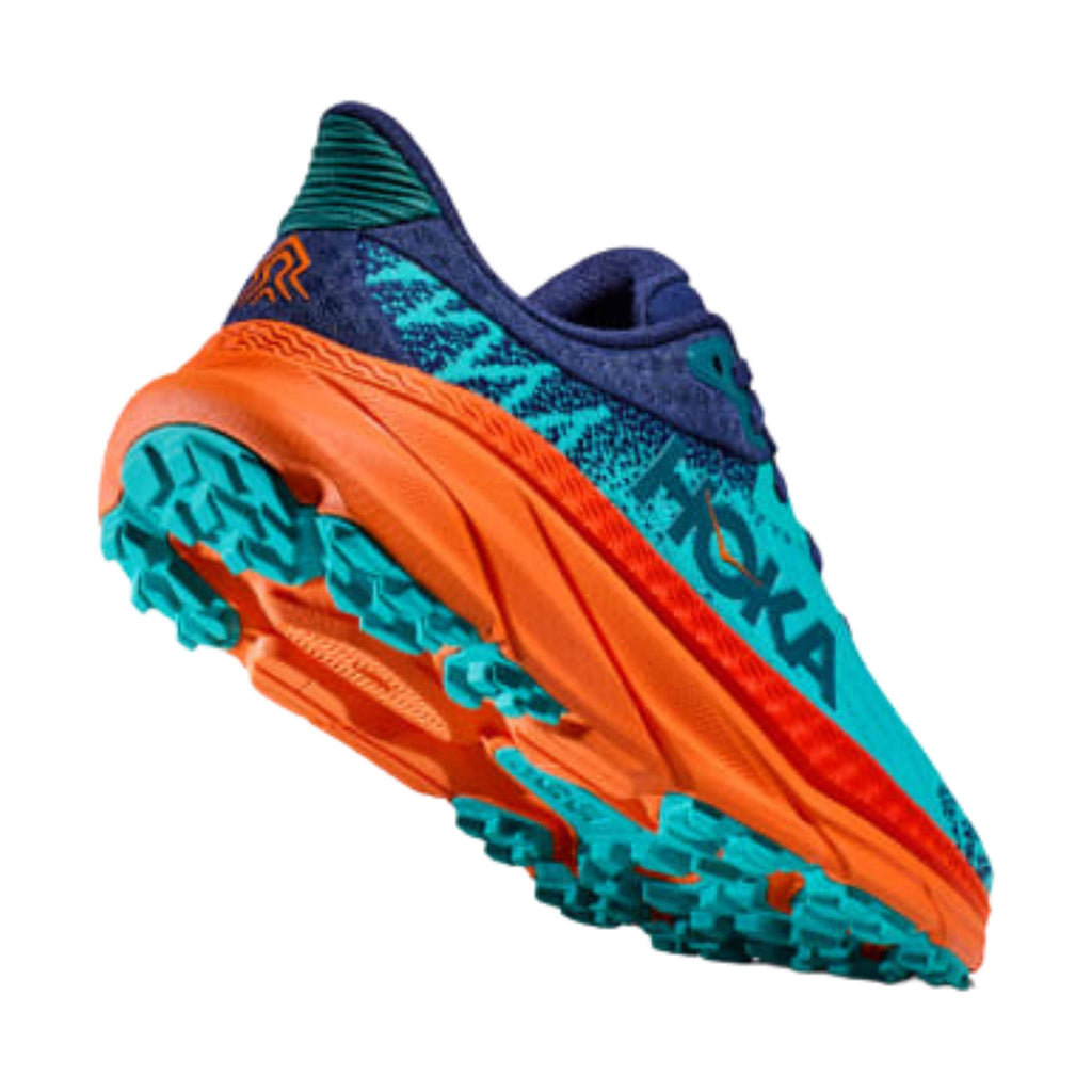 HOKA Men's Challenger 7 - Ceramic/Vibrant Orange - Lenny's Shoe & Apparel