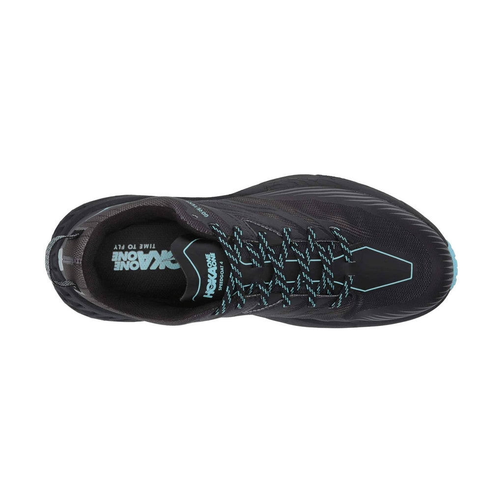 HOKA Women's Speedgoat 4 GTX - Anthracite/Dark Gull Grey - Lenny's Shoe & Apparel