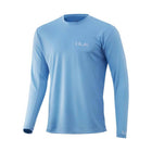 Huk Men's Icon X Long Sleeve Shirt - Baltic Sea - Lenny's Shoe & Apparel