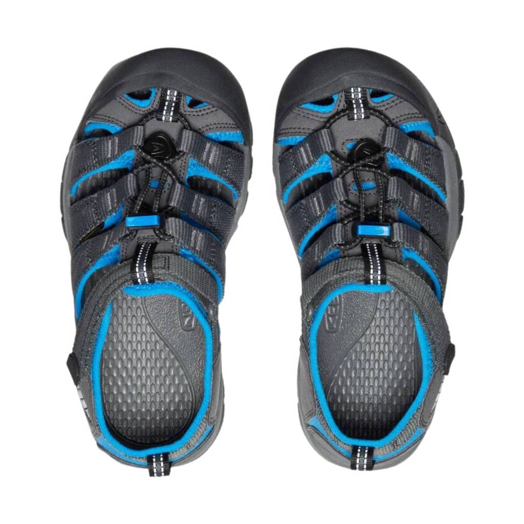 KEEN Big Kids' Newport H2 - Magnet/Brilliant Blue - Lenny's Shoe & Apparel