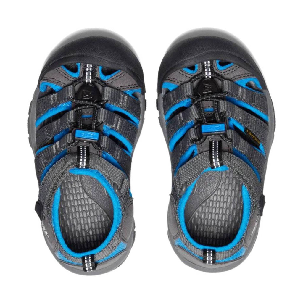 KEEN Little Kids' Newport H2 - Magnet/Brilliant Blue - Lenny's Shoe & Apparel