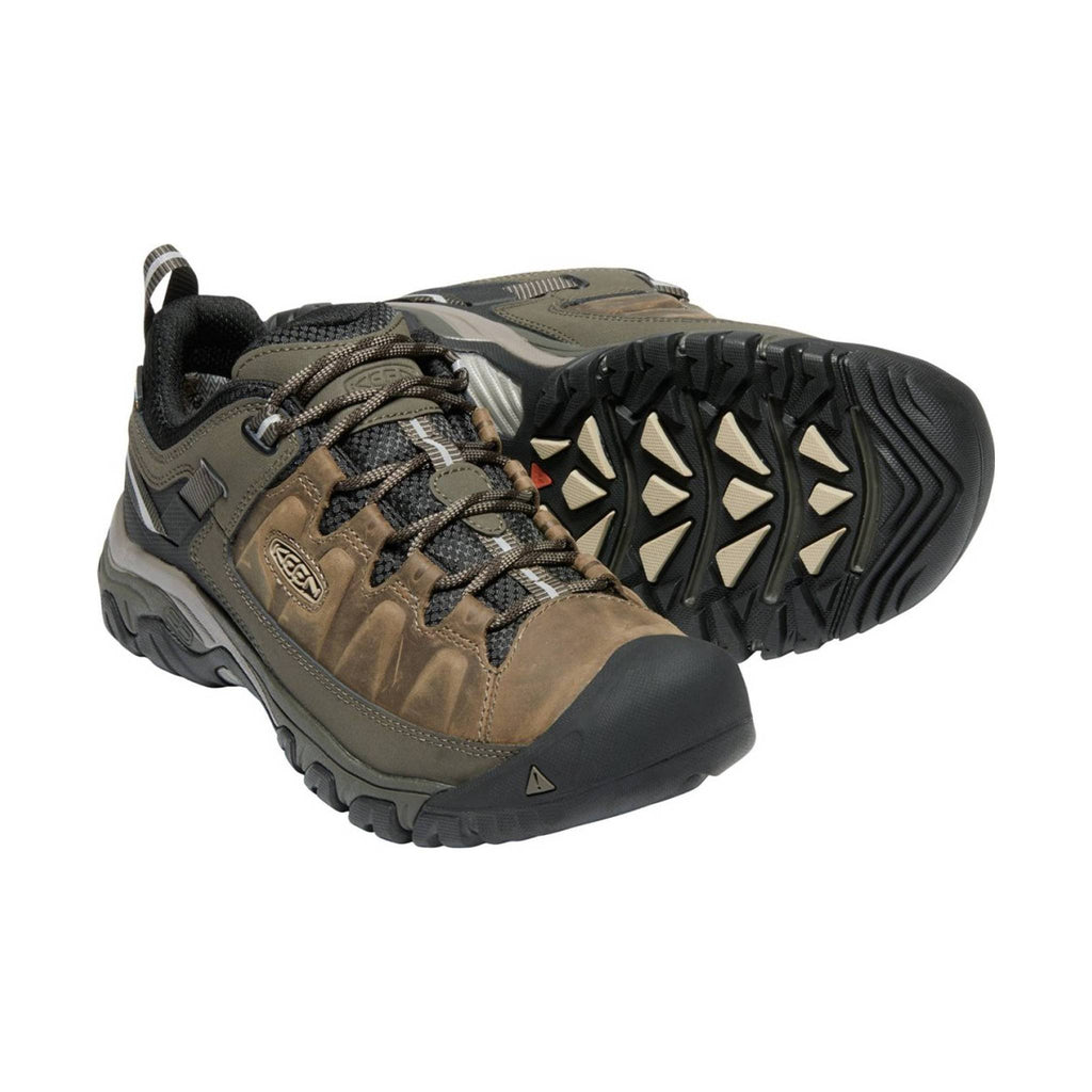 KEEN Men's Targhee III Waterproof - Bungee Cord/ Black - Lenny's Shoe & Apparel