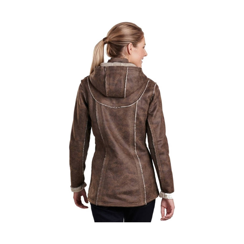 Kuhl Women's Dani Sherpa Lined Jacket - Oak - Lenny's Shoe & Apparel