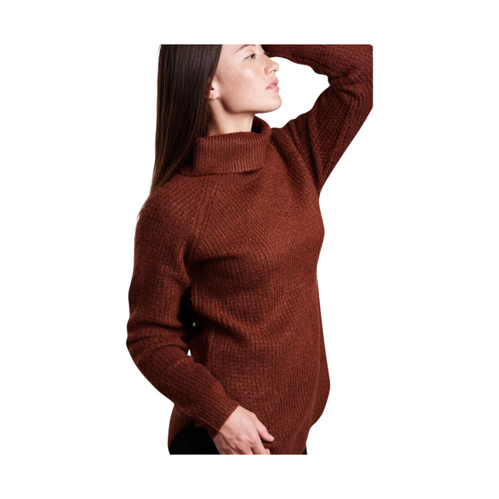 Kuhl Women's Sienna Sweater - Cinnamon - Lenny's Shoe & Apparel