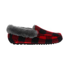 Lamo Women's Aussie Moc Slipper - Red Plaid - Lenny's Shoe & Apparel