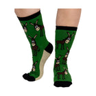 Lazy One Lazy Ass Donkey Crew Sock - Green - Lenny's Shoe & Apparel