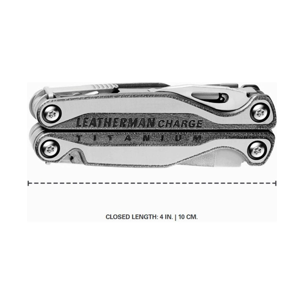 Leatherman Charge Plus TTI - Stainless Steel - Lenny's Shoe & Apparel