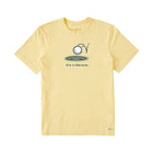 Life Is Good Men's Crusher It`s in the hole - Sandy Yellow - Lenny's Shoe & Apparel