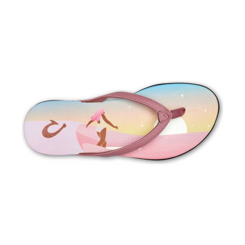 Olukai Women's Hoopio Pae Flip Flop - Ash Rose/Pae - Lenny's Shoe & Apparel