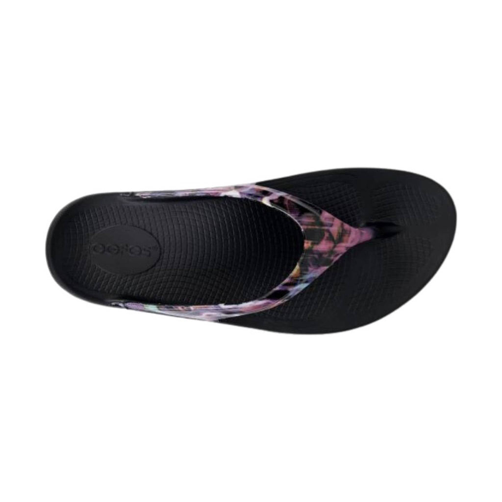 OOfos Women's OOlala Limited Flip Flops - Neon Rose - Lenny's Shoe & Apparel