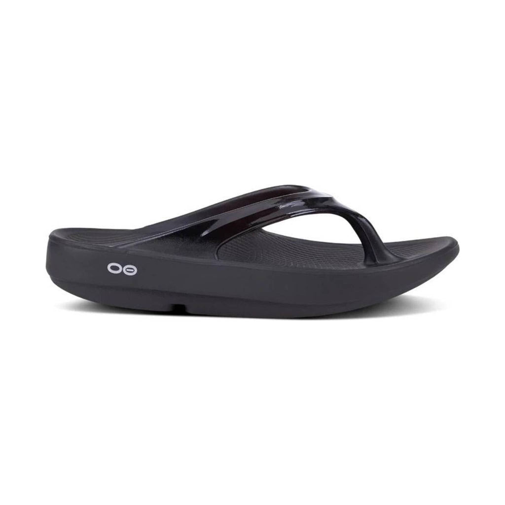 OOfos Women's OOlala Sandals - Black - Lenny's Shoe & Apparel