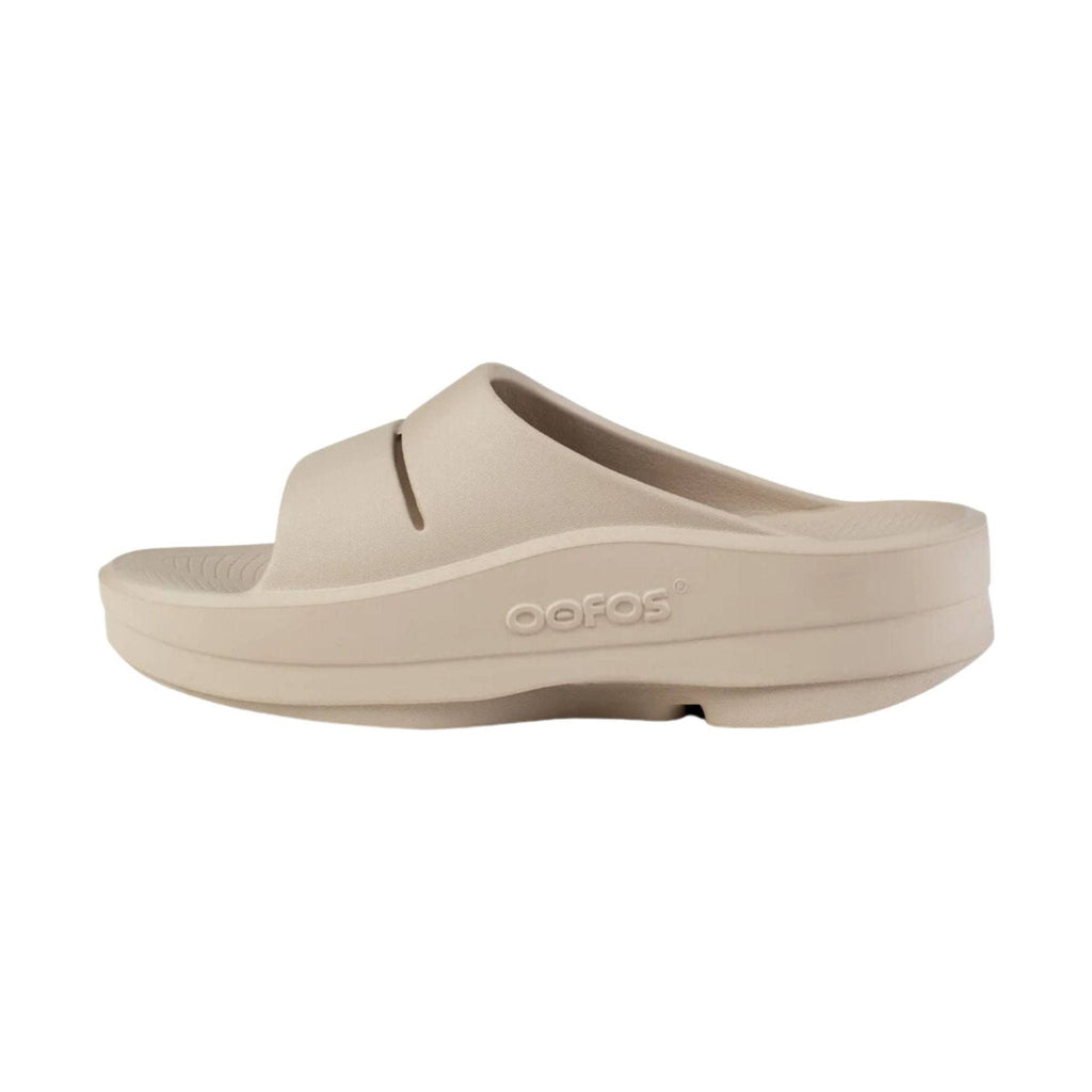 OOfos Women's OOmega OOahh Slide - Nomad - Lenny's Shoe & Apparel