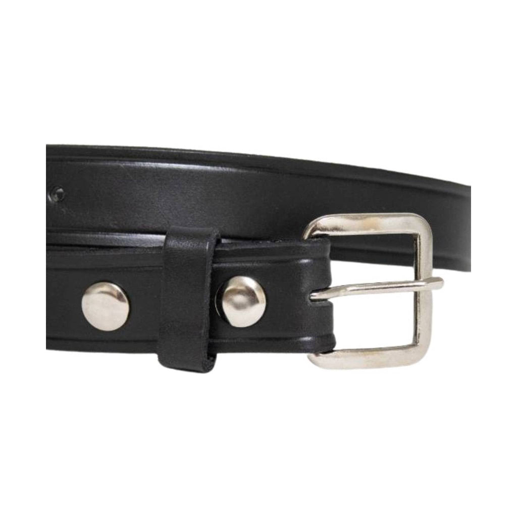 P&B Amish Men's Leather Belt - Black - Lenny's Shoe & Apparel