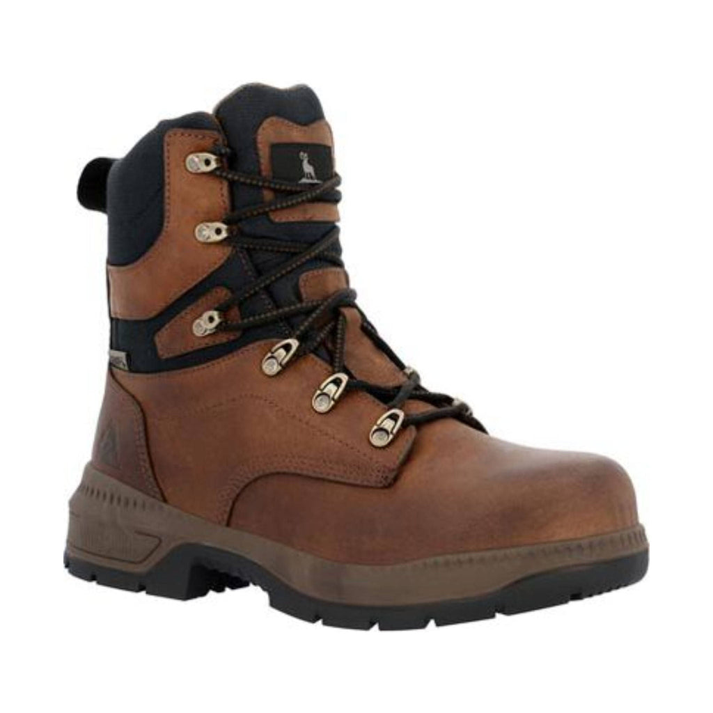 Rocky Men's Worksmart 8 Inch Composite Toe Work Boots - Crazy Horse - Lenny's Shoe & Apparel