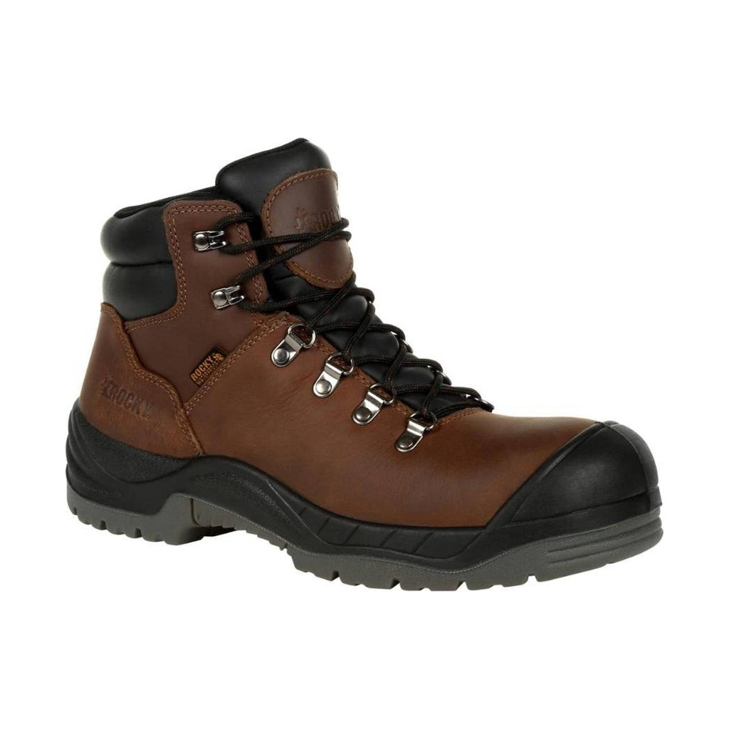 Rocky Men's WorkSmart Composite Toe Work Boot - Brown - Lenny's Shoe & Apparel