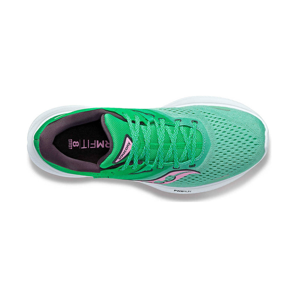 Saucony Women's Ride 16 Running Shoes - Spring/Peony - Lenny's Shoe & Apparel