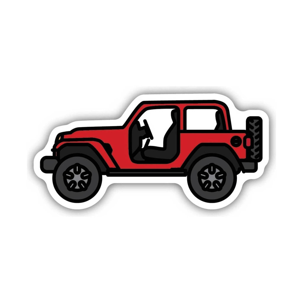 Sticker Northwest Jeep Side View - Lenny's Shoe & Apparel