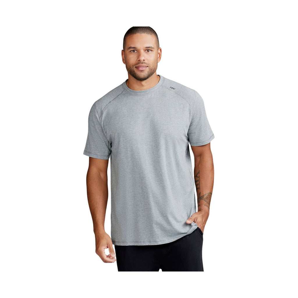 Tasc Men's Carrollton Fitness Tee - Heather Gray - Lenny's Shoe & Apparel