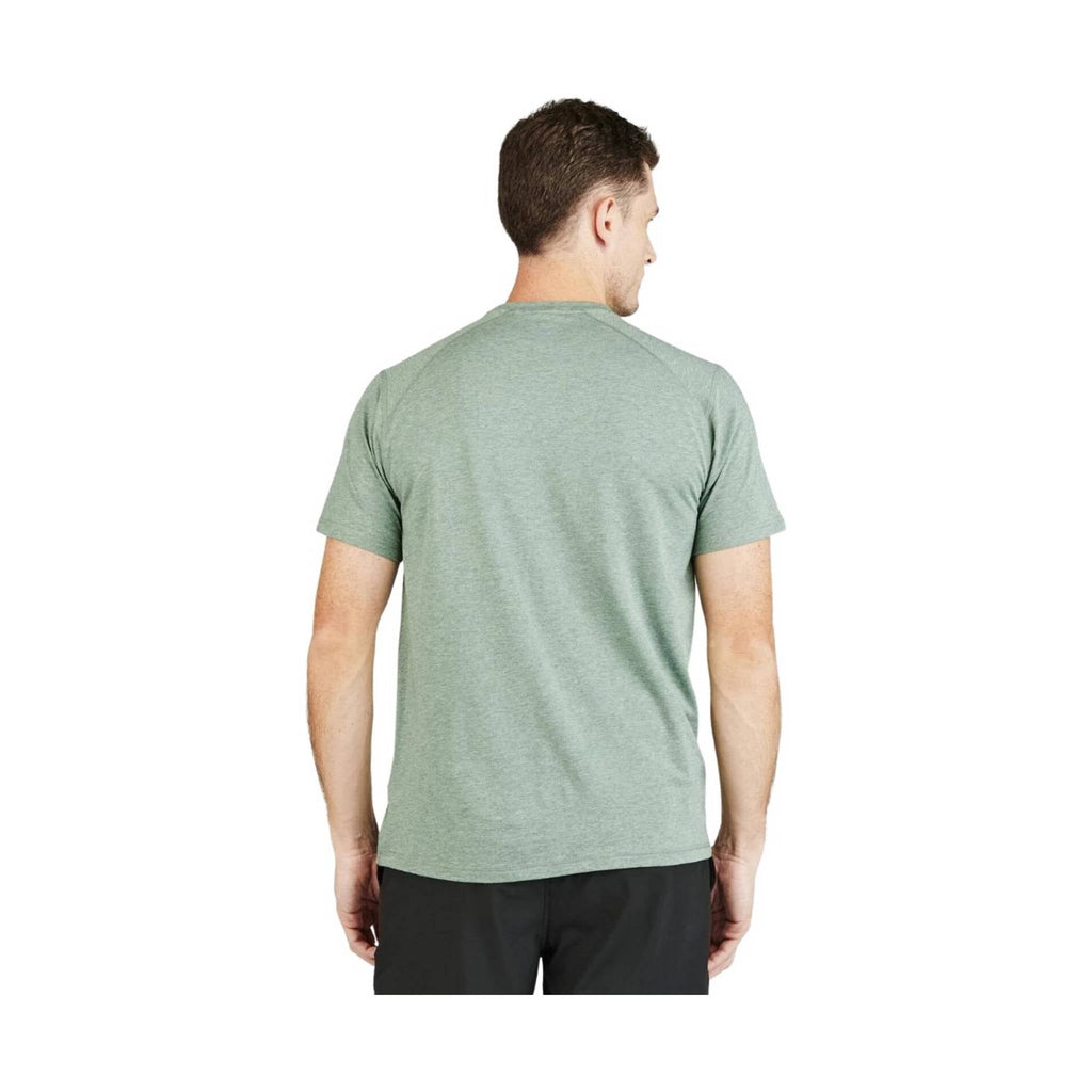 Tasc Men's Carrollton Fitness Tee - Kelp Heather - Lenny's Shoe & Apparel