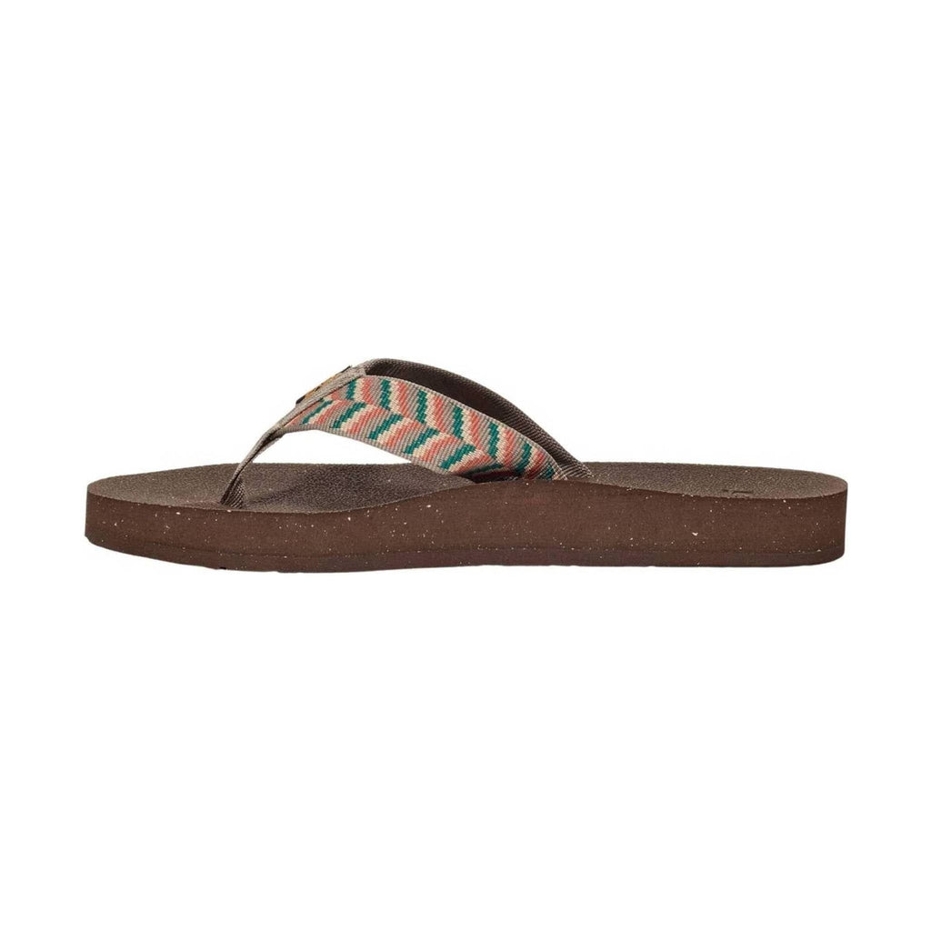 Teva Women's Reflip Flip Flop - Retro Geometric Neutral - Lenny's Shoe & Apparel