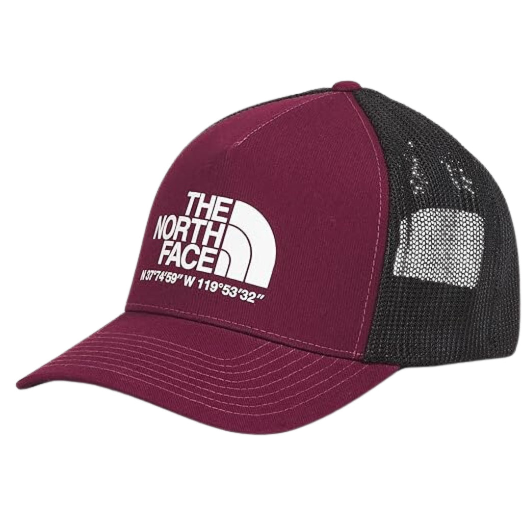 The North Face Keep It Patched Structured Trucker Hat - Boysenberry/Coordinates Graphic - Lenny's Shoe & Apparel